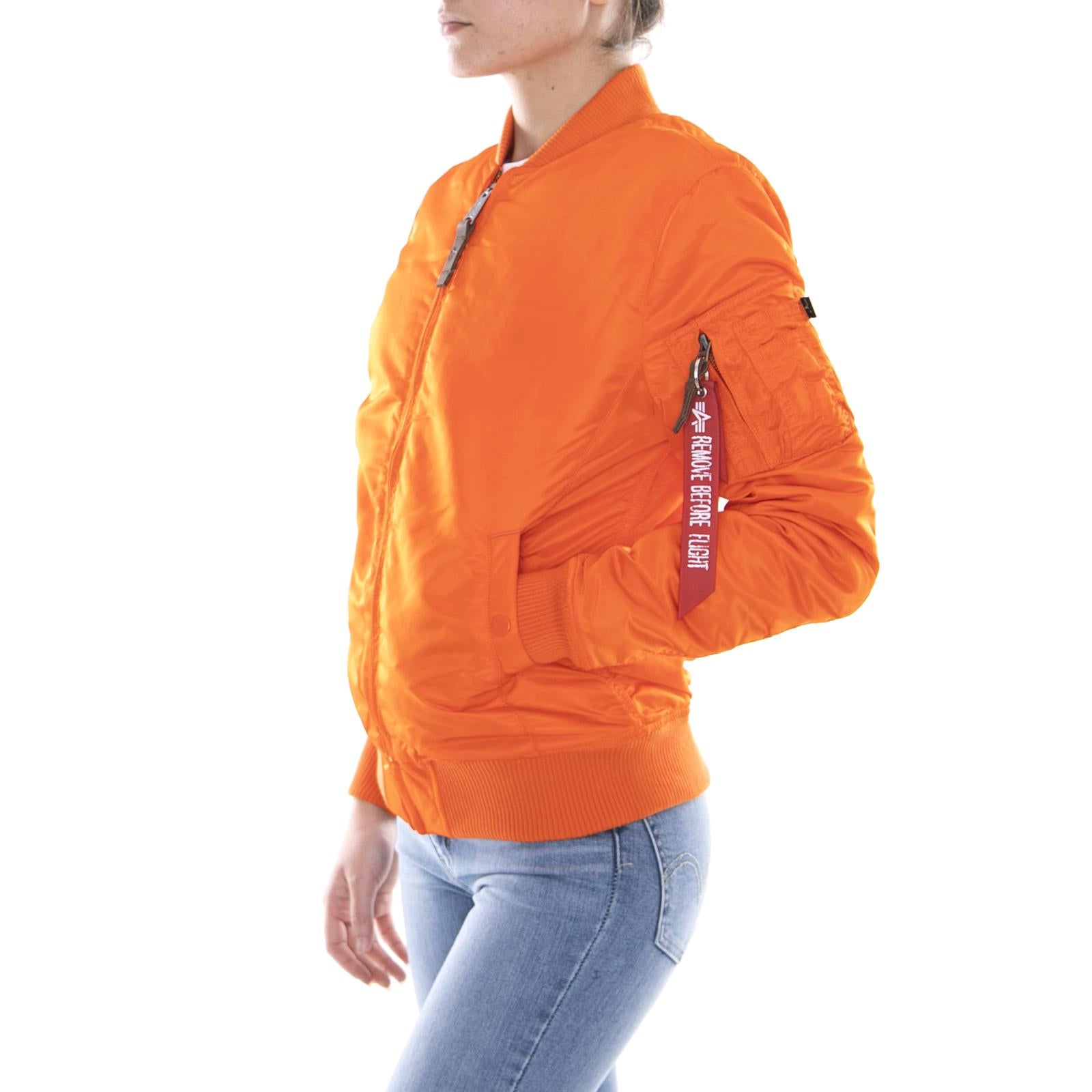 Ma-1 Vf 59 - Wmn Flame Orange 133009-417  ALPHA INDUSTRIES 