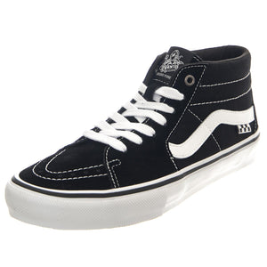 Skate Grosso Mid - Scarpe Stringate Profilo Alto Uomo Nere VN0A5FCGMCG1  VANS 