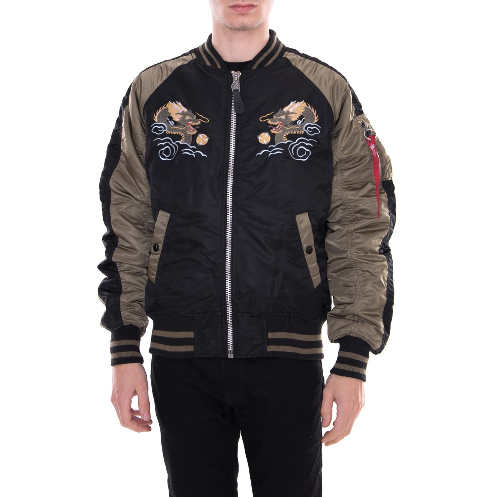 Japan Dragon Black 178138-03  ALPHA INDUSTRIES 