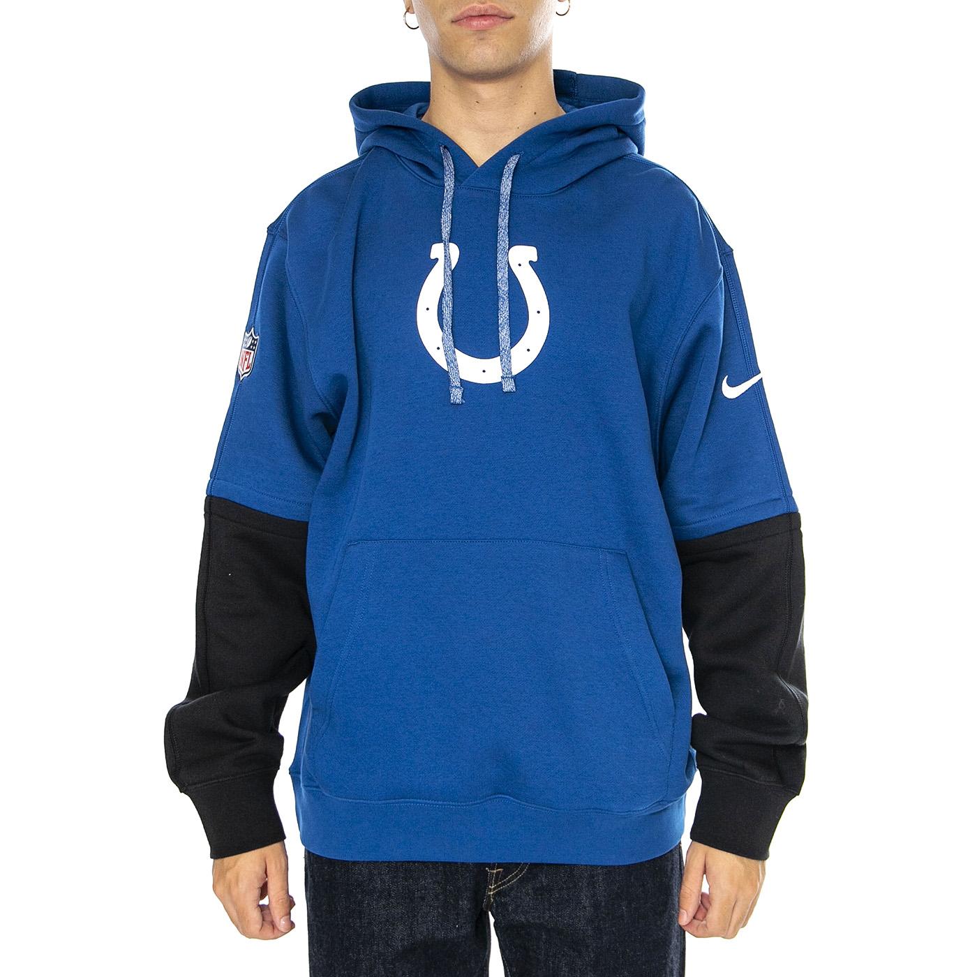 Nike Club Hoodie Blue - Felpa con Cappuccio Uomo Blu 02F2-0BN1-98-87G . NIKE 