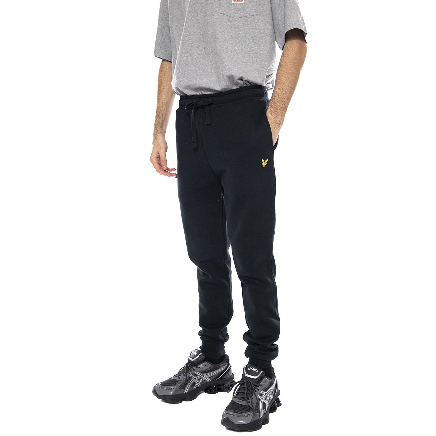 Brushed Back Sweat Pants Dark Navy - Pantaloni Sportivi Uomo Blu ML1134V-Z271 . LYLE & SCOTT 