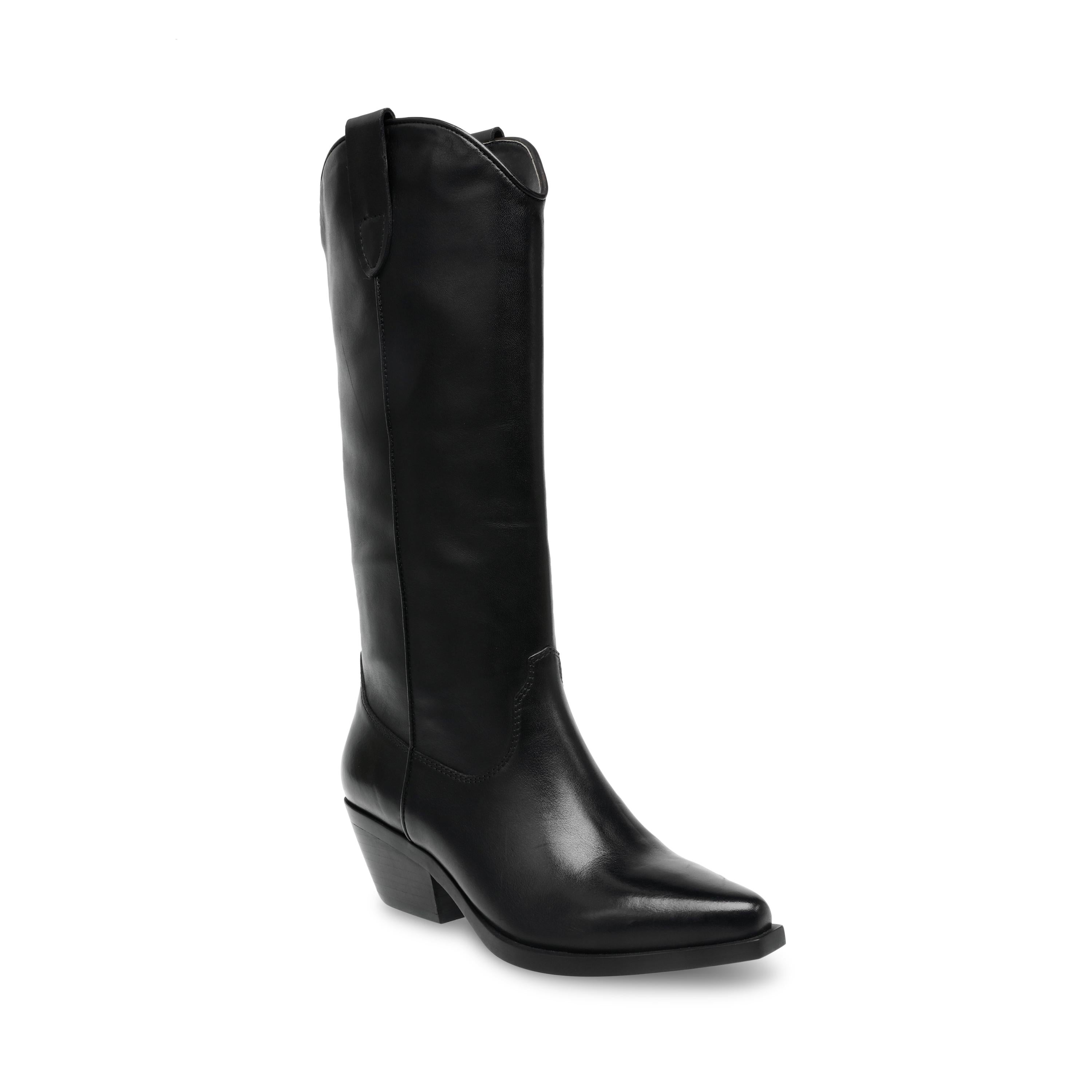 Westside Black Leat - Stivali Donna Neri SMSWESTSIDE-BLA  STEVE MADDEN 