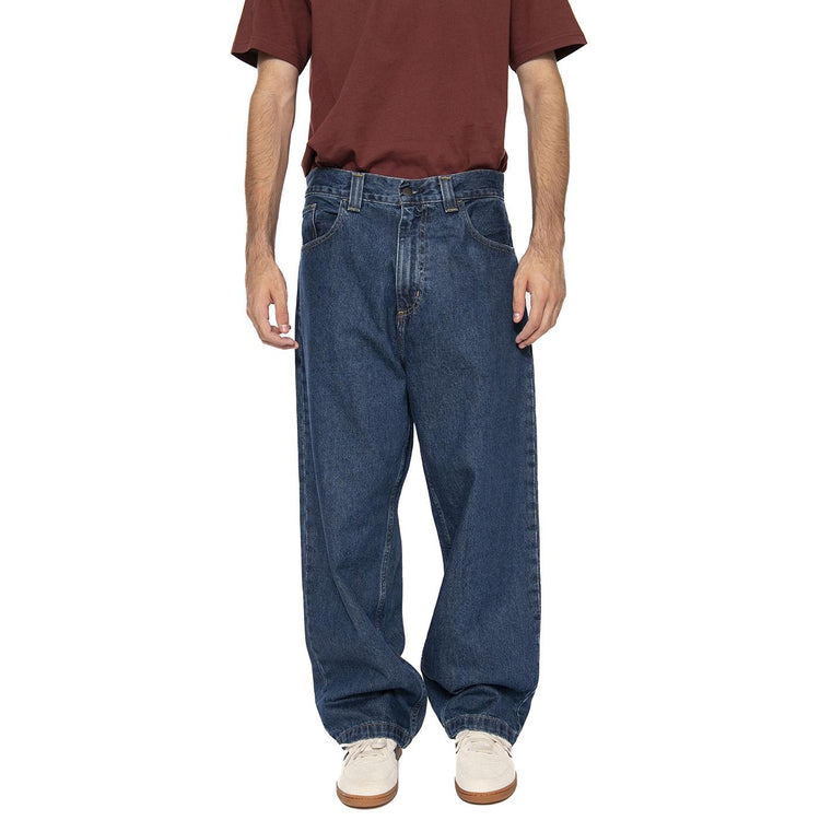 Baggy Jeans Relaxed Carhartt WIP Brandon - Pantaloni Uomo Blu I035893-106  CARHARTT WIP 