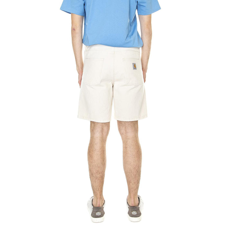 M' Newel Short Natural Stone Washed - Bermuda Uomo Bianchi I029149-0506  CARHARTT WIP 