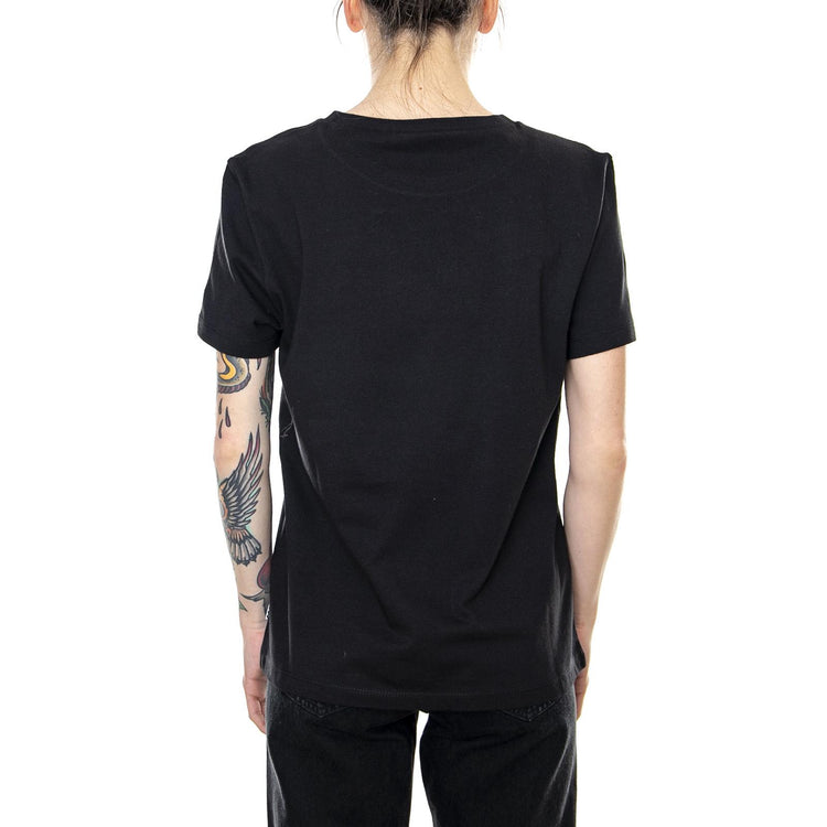 Wm Flying - Black - Maglietta Girocollo Donna VA34AYBLK  VANS 