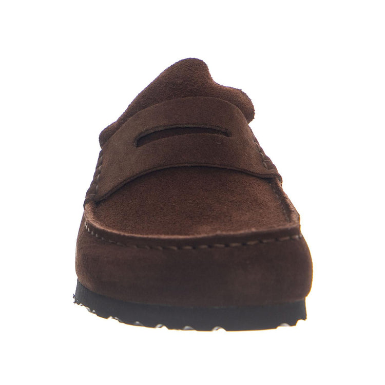 Naples Wrapped Suede Leather Narrow Fit Carafe - Mocassini Uomo Marroni 1031701 CRF BIRKENSTOCK 