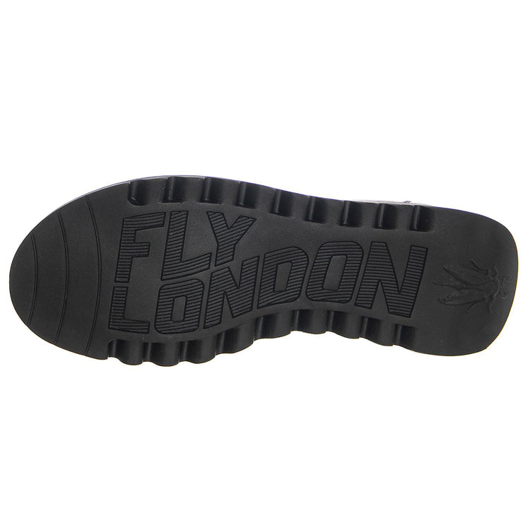 W' Salv Rug Purple Elastic Burgundy Boots - Stivali Donna Bourdeaux P143195084  FLY LONDON 