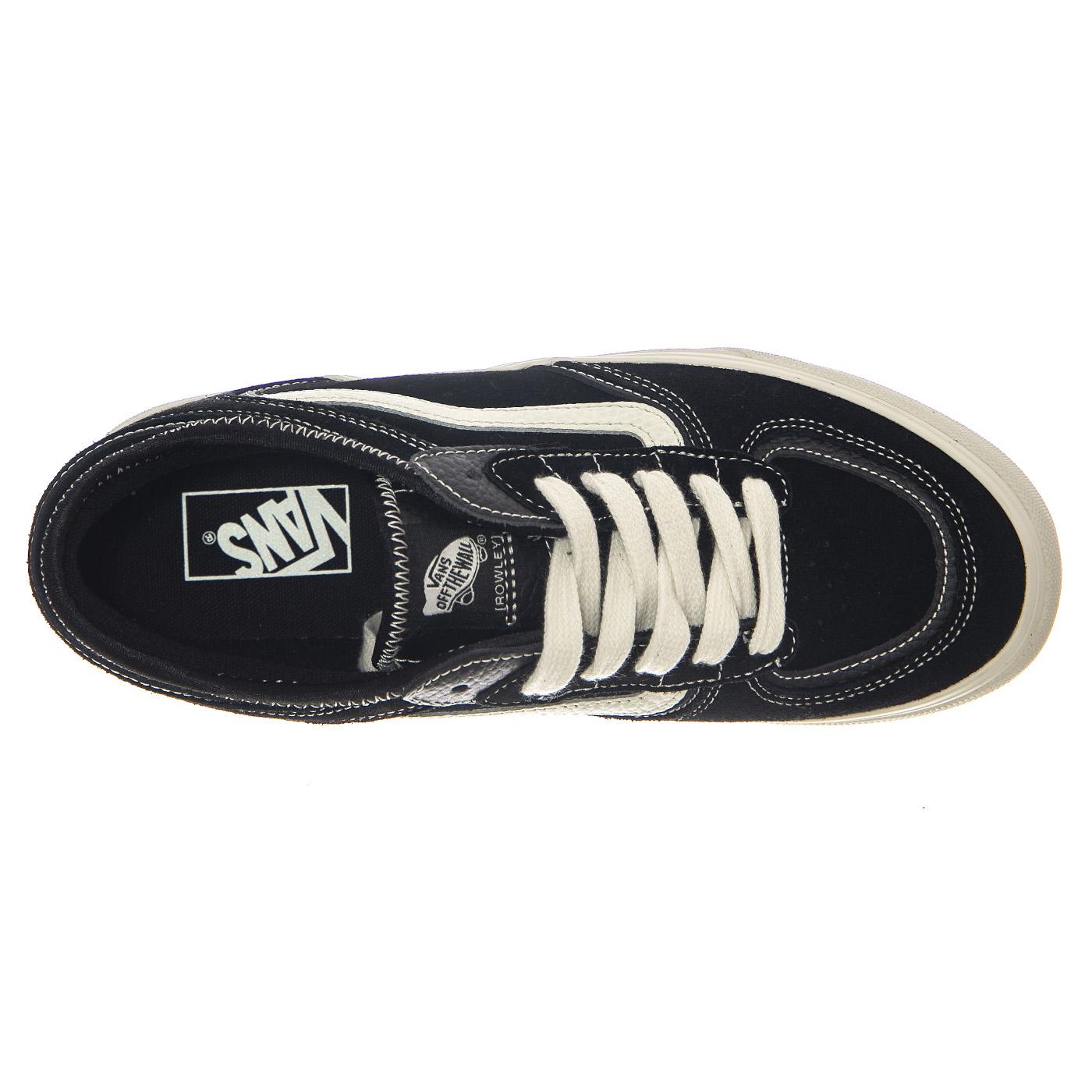 Rowley Classic Black / Marshmallow - Scarpe Uomo Nere VN0009QJBPT1  VANS 