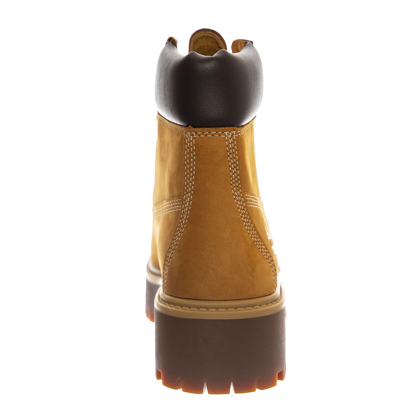 Stone Street 6 Inch Lace Up Waterproof Boot Wheat - Scarpe Profilo Alto Donna Marroni TB1A5RJD2311 . TIMBERLAND 