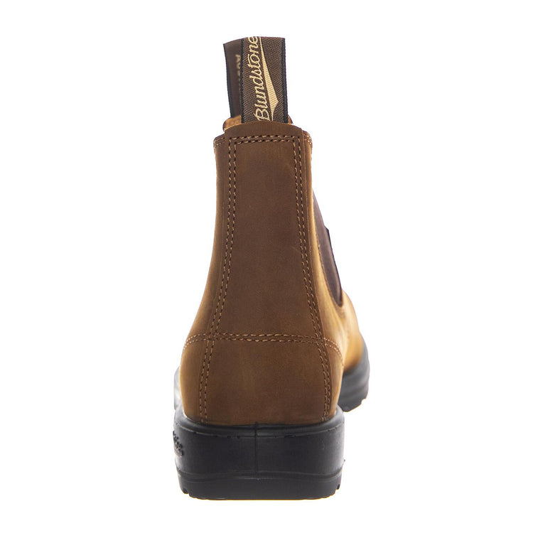 562 Saddle Brown Boots - Stivaletti Profilo alla Caviglia Uomo Marrone 562-SADDLE BROWN  BLUNDSTONE 