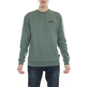 P-6 Label MW Crew Sweatshirt Pesto 39486-PST  PATAGONIA 