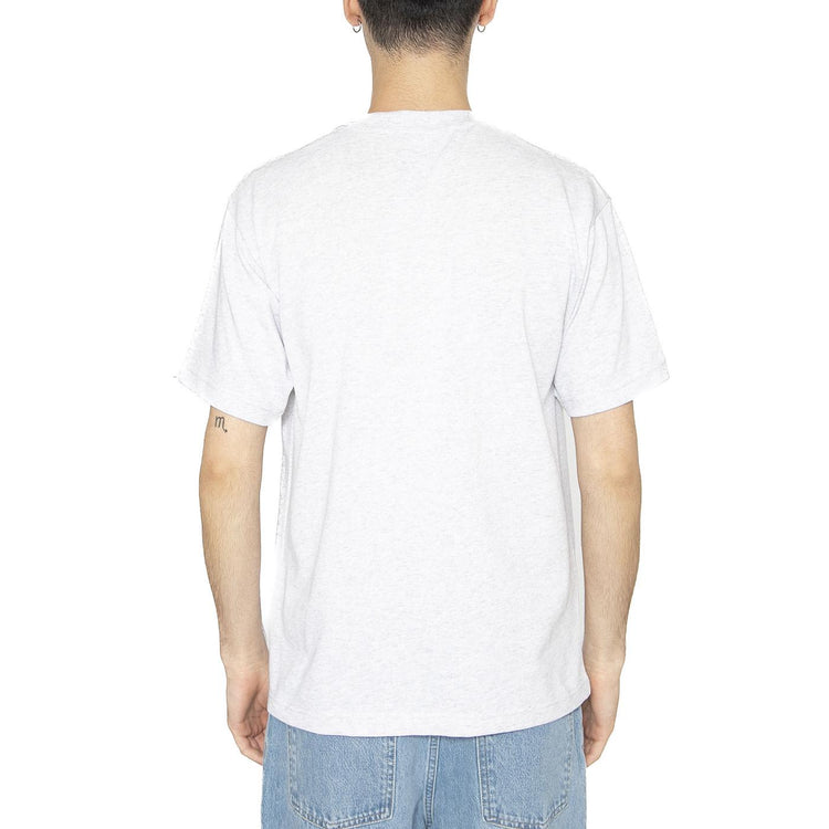 Left Chest II Loose SS Light Grey Heather - Maglietta Girocollo Uomo Grigia VN000P1P1QI1  VANS 