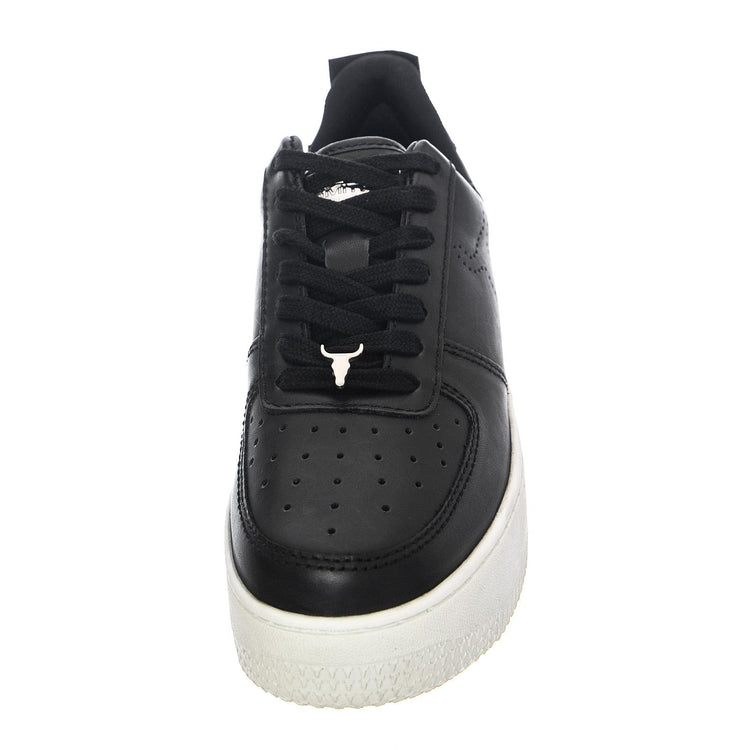 Racerr Shoes - Black / White - Scarpe Stringate Profilo Basso Donna Nere 215431_9  WINDSOR SMITH 