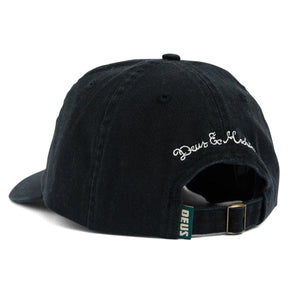Strata Dad Cap Black - Cappellino con Visiera Nero DMF247761  DEUS EX MACHINA 