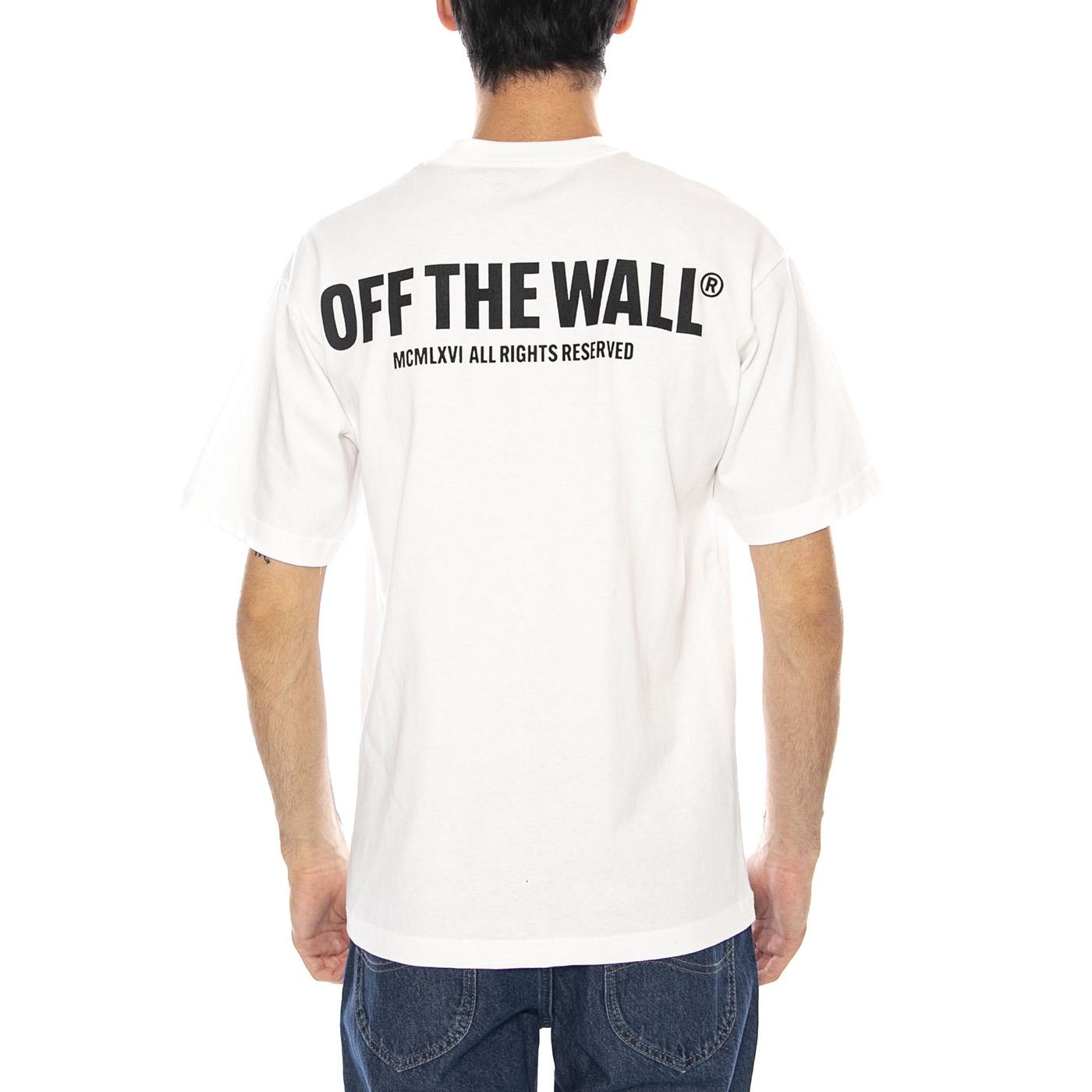 Original Standards Statement SS Tee White - Maglietta Girocollo Uomo Bianca VN000PF7 YB21 VANS 