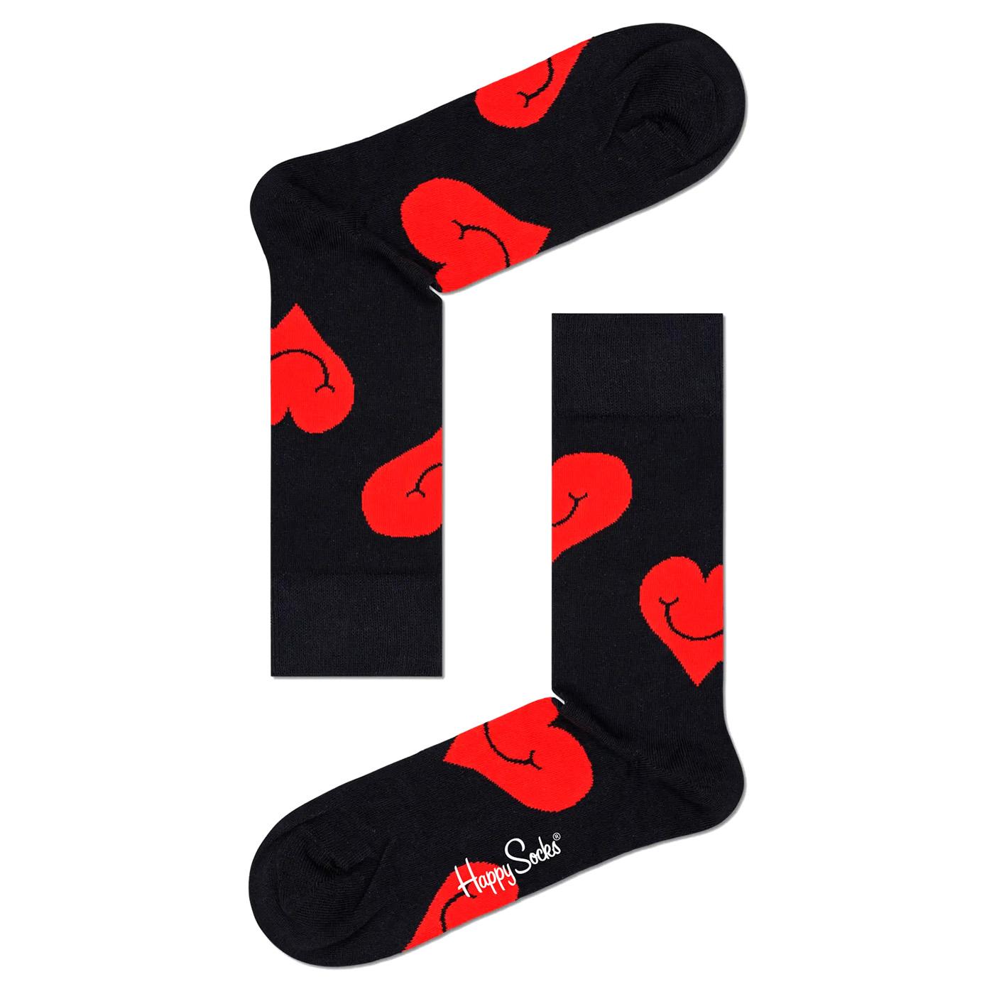 2-Pack I Heart You Socks Gift Set 9350 - Set da Due Paia di Calzini Multicolore XVAL02-9350  HAPPY SOCKS 