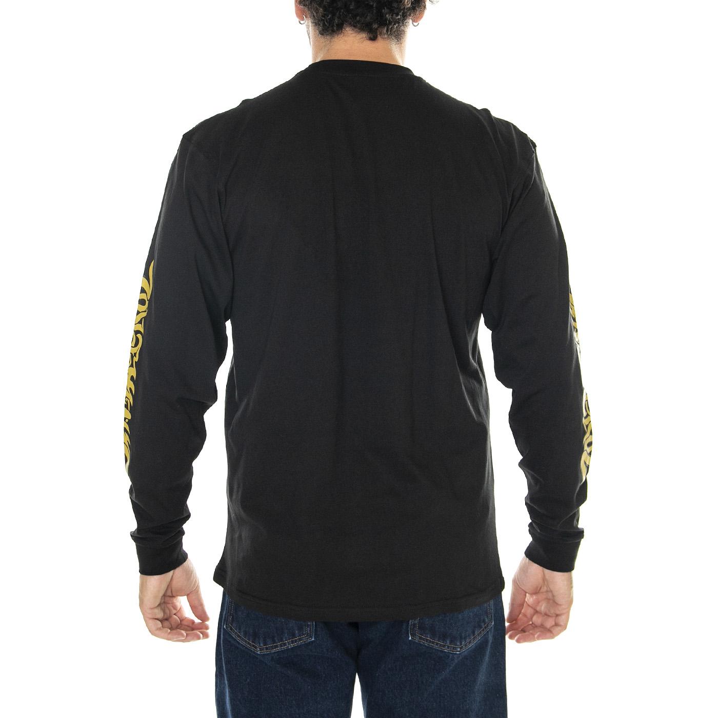  Screaming 50 Front L/S Black  SANTA CRUZ 