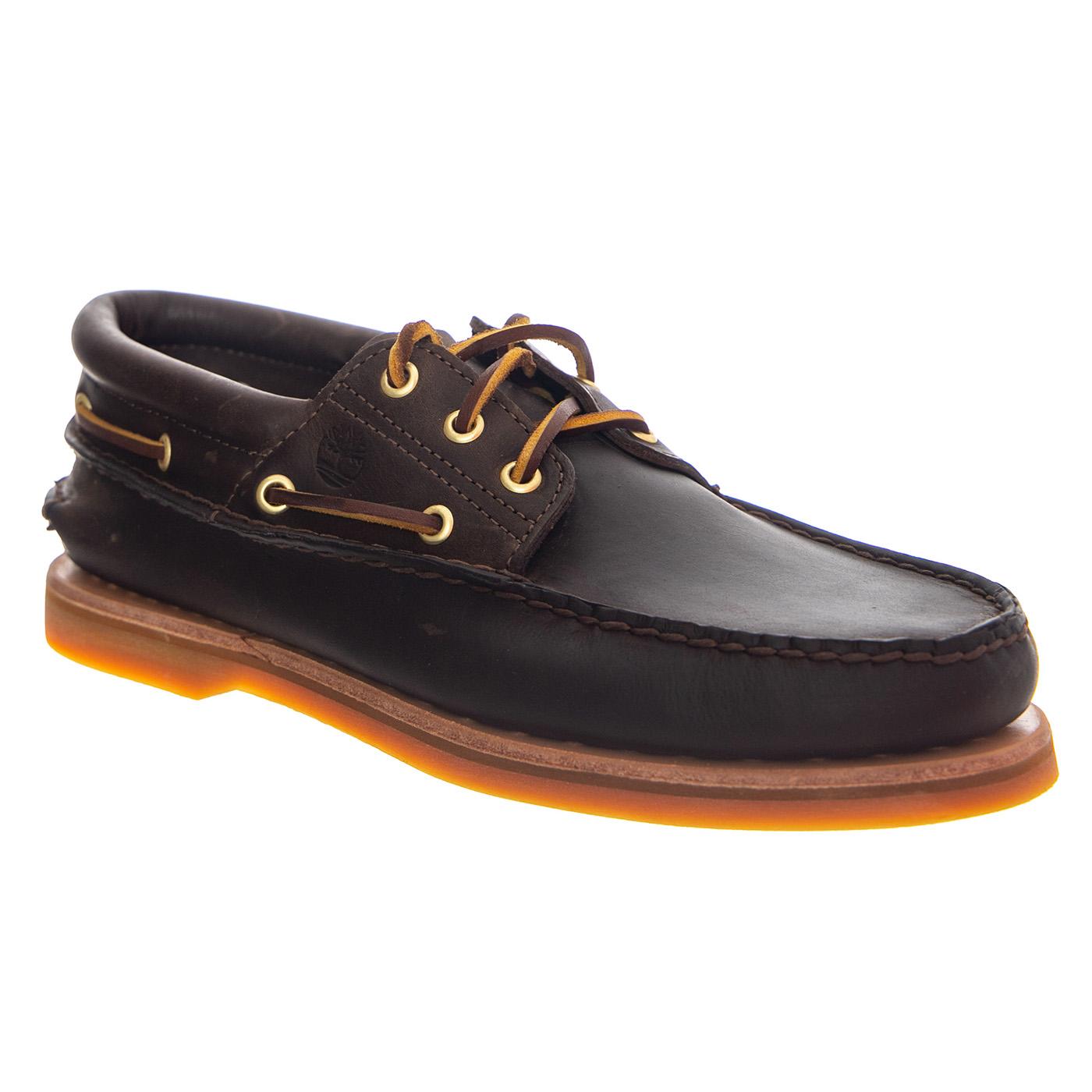 CFTB Boat Shoe DK BRN F Grain - Scarpe Uomo Marroni TB0A2QKY W011 TIMBERLAND 