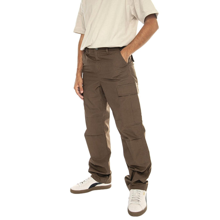 Regular Cargo Pant Chocolate rinsed - Pantaloni Uomo Marroni I032467.2Y02  CARHARTT WIP 