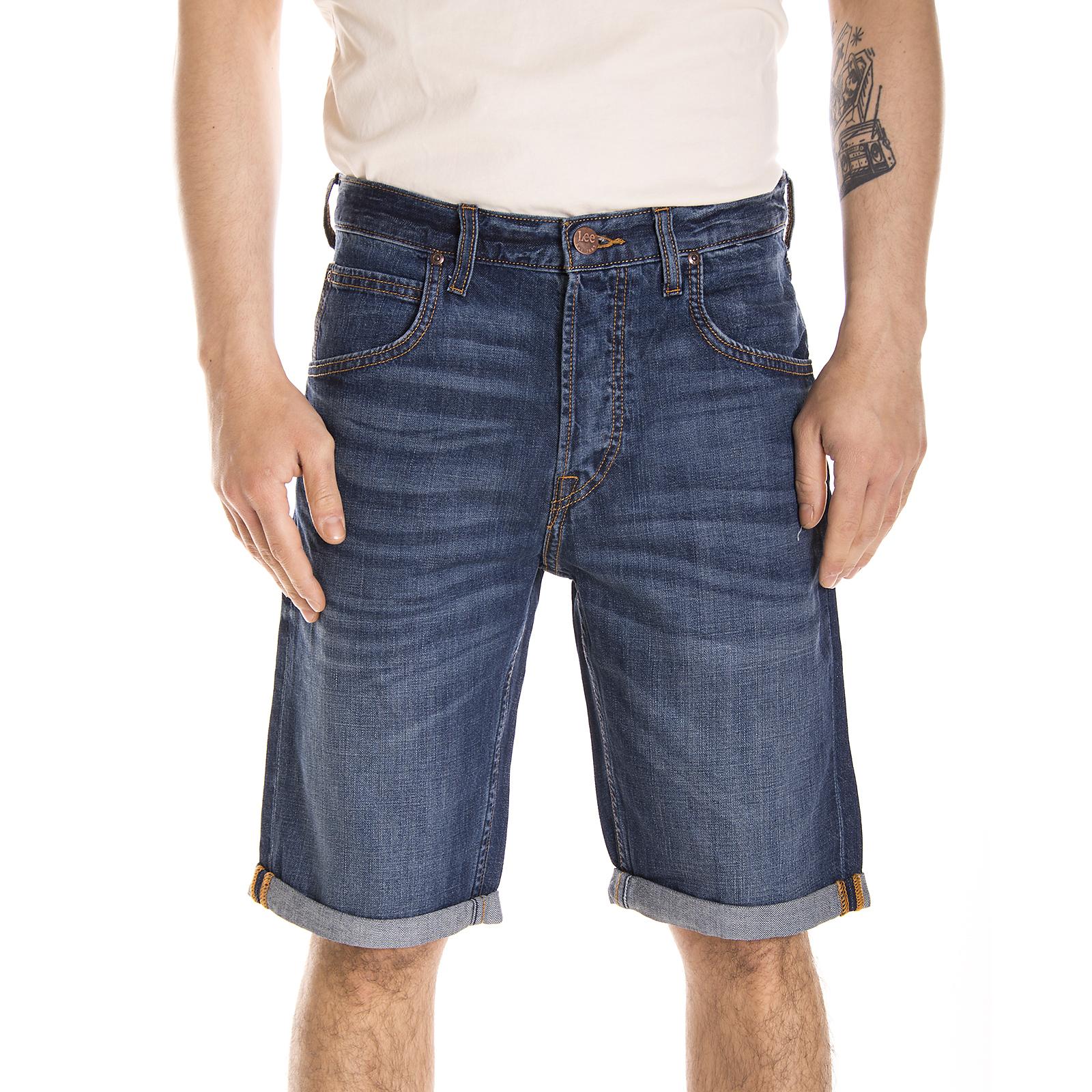 5 POCKET SHORT DOWNTOWN WORN 76518_4  LEE 