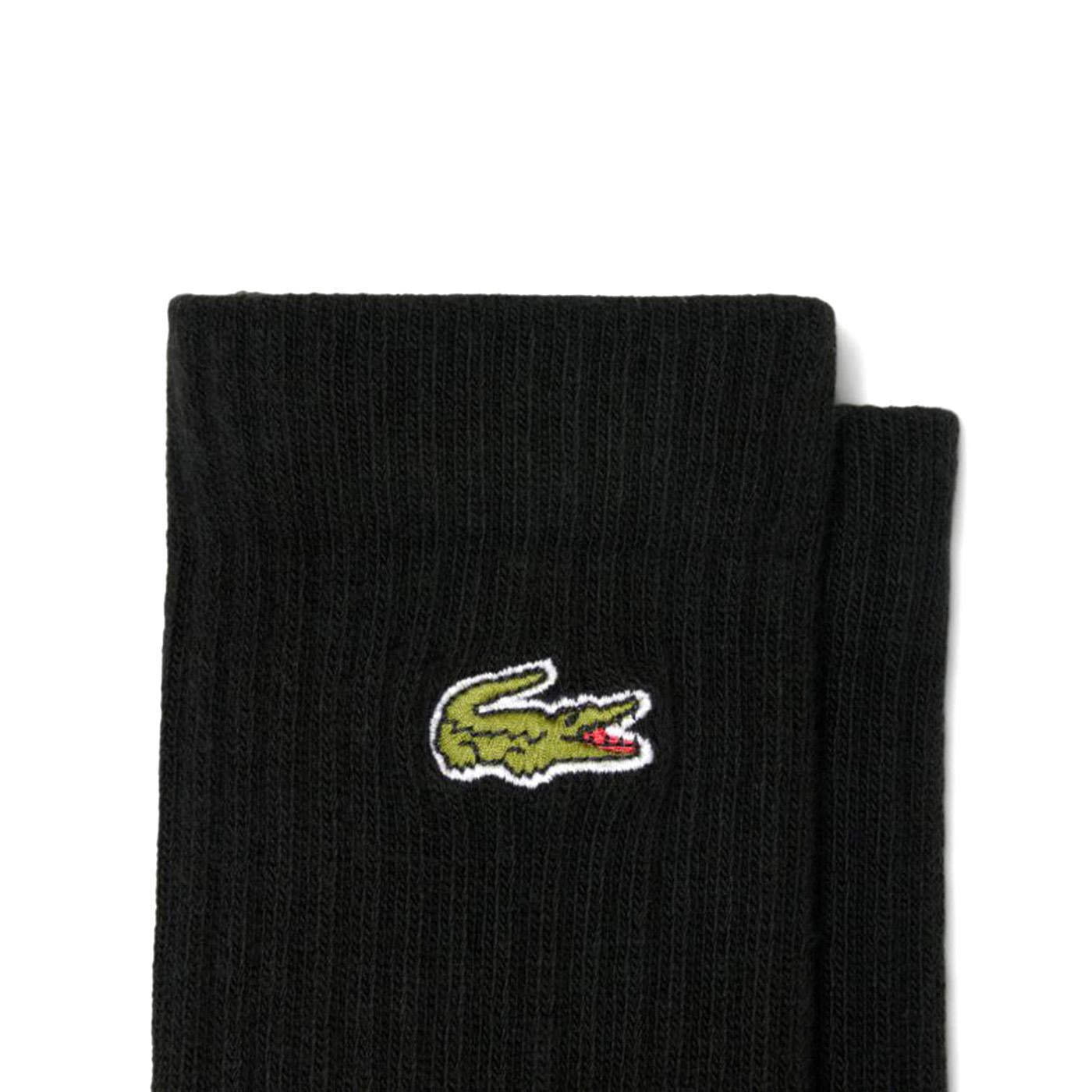 Calze - Set da Tre Paia di Calzini Neri con Logo Lacoste RA4182 8VM LACOSTE 