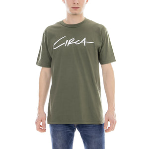 SELECT T-SHIRT MILITARY GREEN MTS018-MILITARY GREEN  C1RCA 