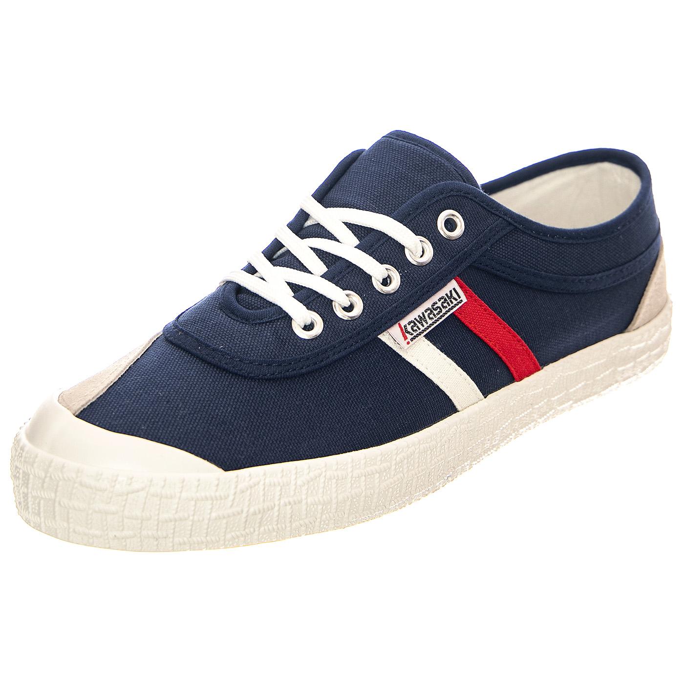 Retro 2.0 Navy - Scarpe Stringate Profilo Basso Uomo Blu KWS232424-2002  KAWASAKI 