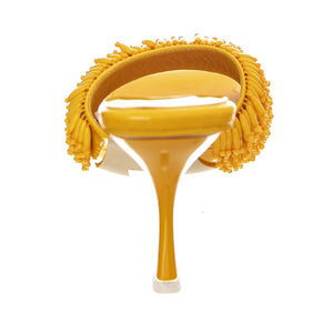 Beaded-Me Yellow Patent Pu+Beads - Sandali Donna Arancioni JCSJC-927-21-5-YEL  JEFFREY CAMPBELL 