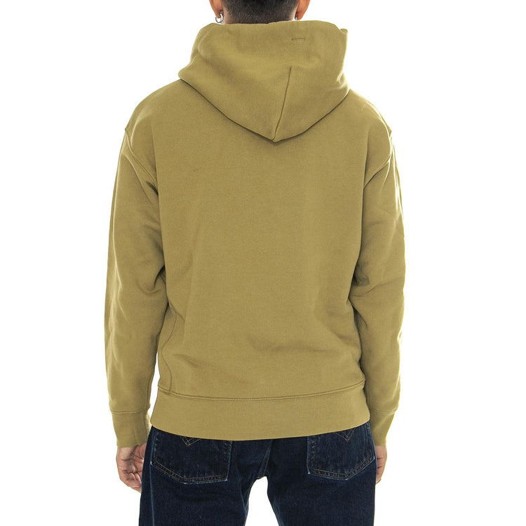 Skate Hooded Sweatshirt Green Moss - Felpa con Cappuccio Uomo Verde A1008-0006  LEVIS 