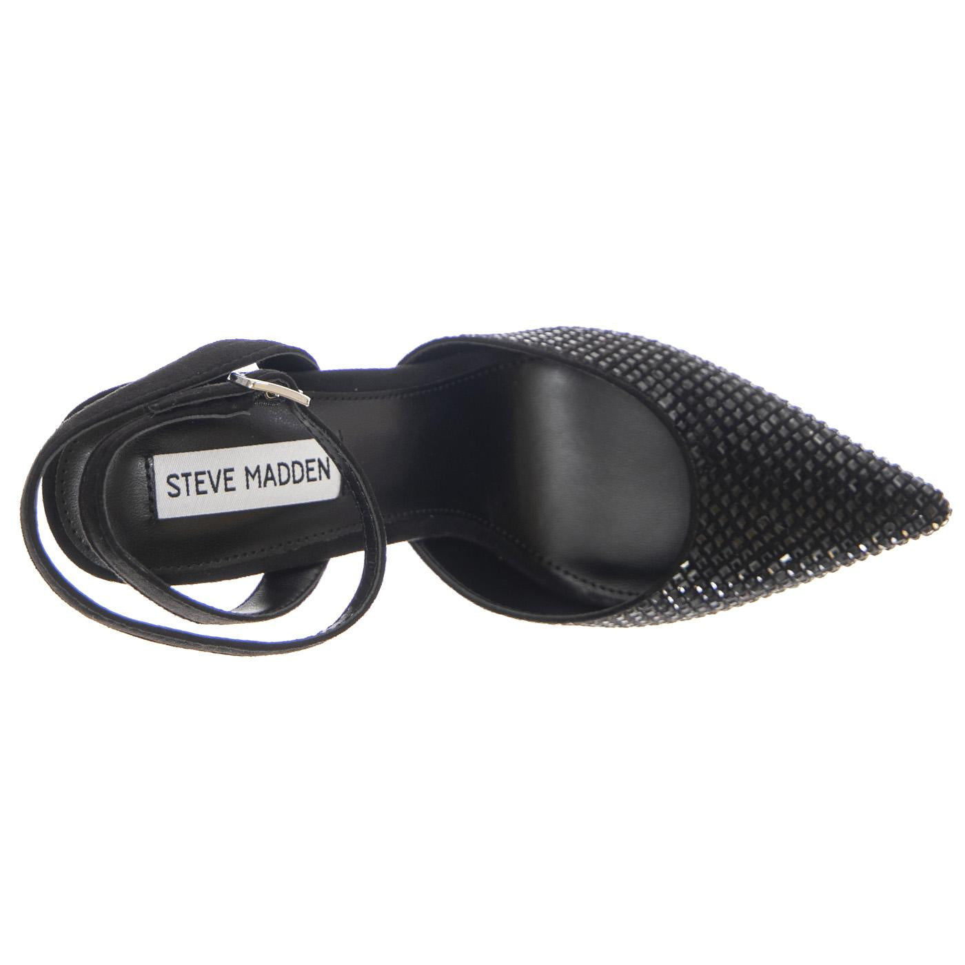 W' Alessi Black / Black Shoes - Scarpe Donna Nere SM-ALES07S1  STEVE MADDEN 