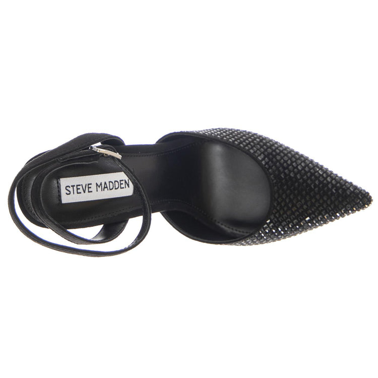 W' Alessi Black / Black Shoes - Scarpe Donna Nere SM-ALES07S1  STEVE MADDEN 