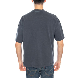S/S Benton T-Shirt Carbon - Maglietta Girocollo Uomo Nera I035590 3IWGD CARHARTT WIP 