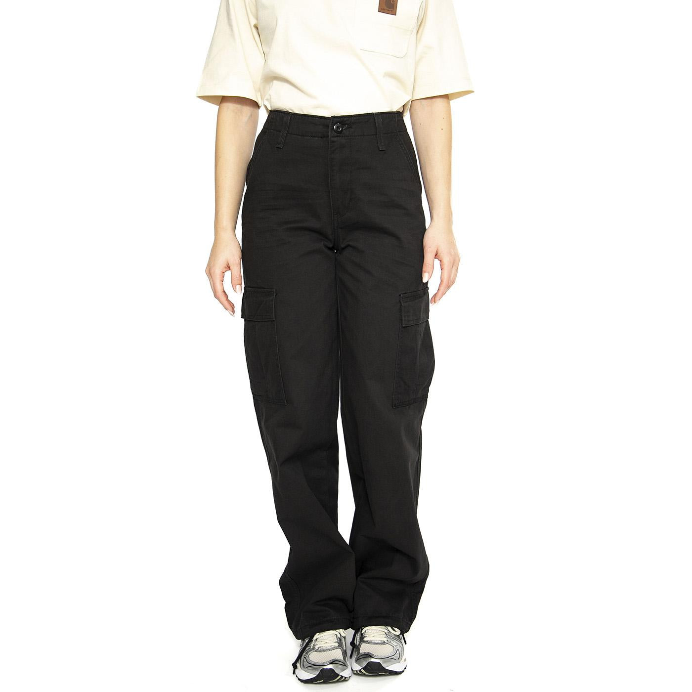 94 Baggy Cargo Black - Pantaloni Cargo Donna Neri A4707-0000  LEVIS 
