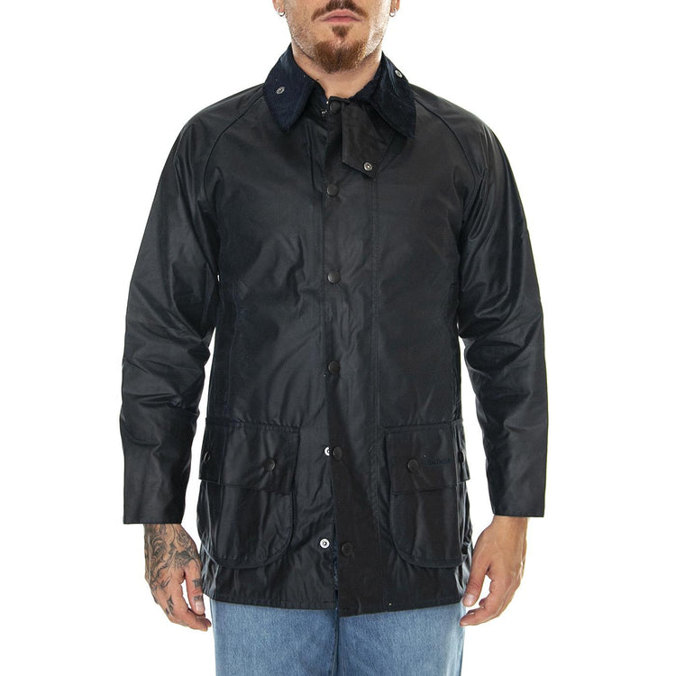 M's Beaufort Wax Jacket Navy - Giacca Invernale Uomo Blu MWX0017-NY91-FW23  BARBOUR 