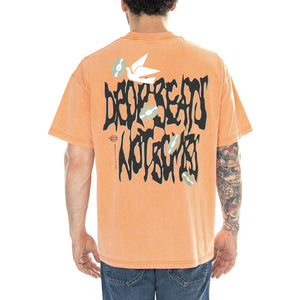 Beat Tee Washed Coral - Maglietta Girocollo Uomo Rosa FNKSS24-21722  FUNKY 