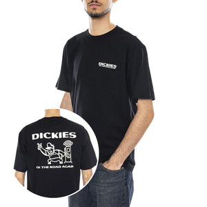 Burns SS Maglietta -- Maglietta Uomo Nera DK0A87QIBLK1 . DICKIES 