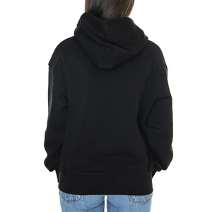 W' Hooded Casey Sweatshirt Black / Silver - Felpa con Cappuccio Donna Nera I032644.0M4XX  CARHARTT WIP 