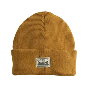 Backpatch Beanie - Golden Brown / Neutral - Berretto Unisex 000J4-0015 . LEVIS 