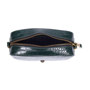 Shoredicth Camera - Borsa a Tracolla in Pelle Verde Scuro KGA8474171119-71  KURT GEIGER 