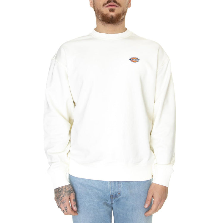 Millersburg Sweatshirt Egret - Felpa Girocollo Uomo Bianca DK0A4YLZC481  DICKIES 