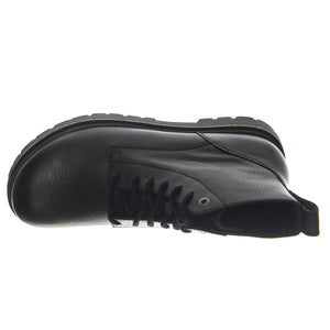 Highwood Lace Mid N Black, Natural Leather - Stivaletti Uomo Neri 1030756 . BIRKENSTOCK 
