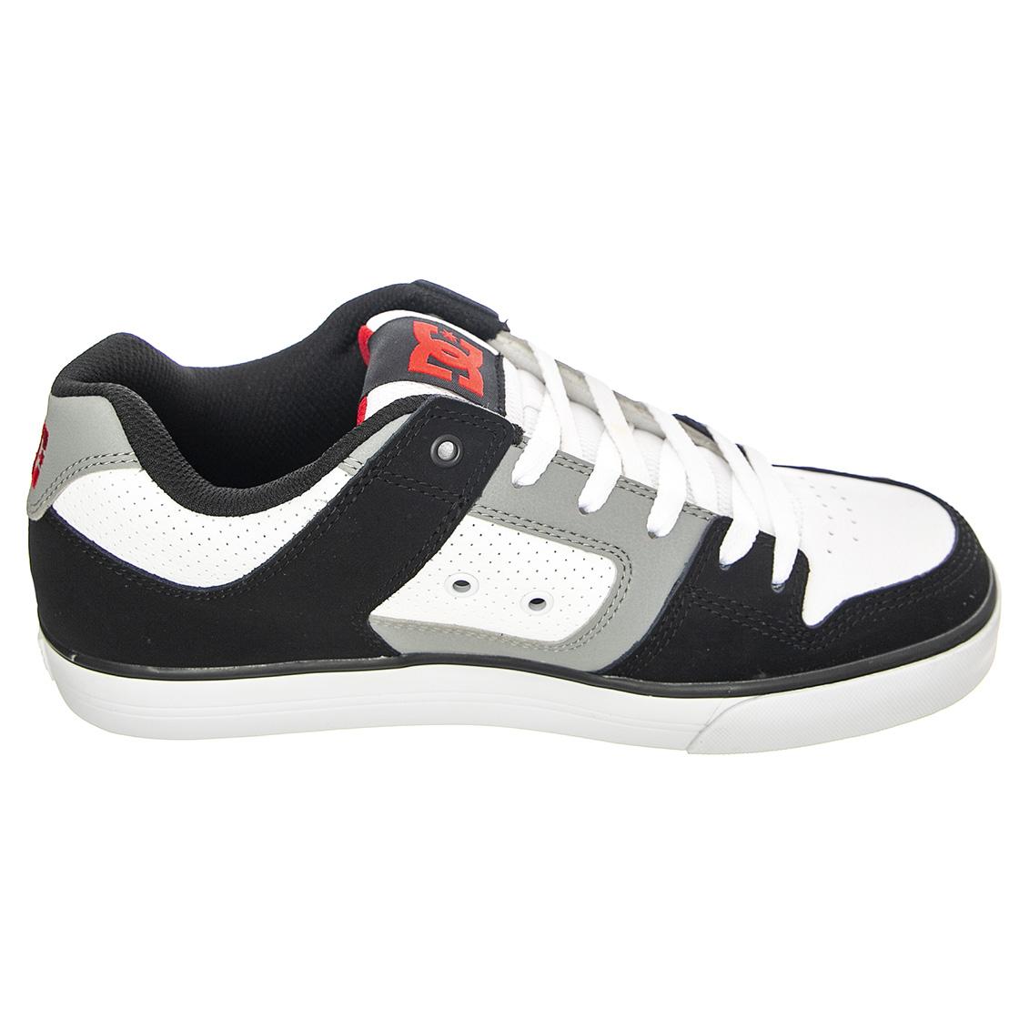 DC Shoes Pure XKWS - Scarpe Stringate Profilo Basso Uomo Nere / Grigie / Multi 300660-XKWS  DC 