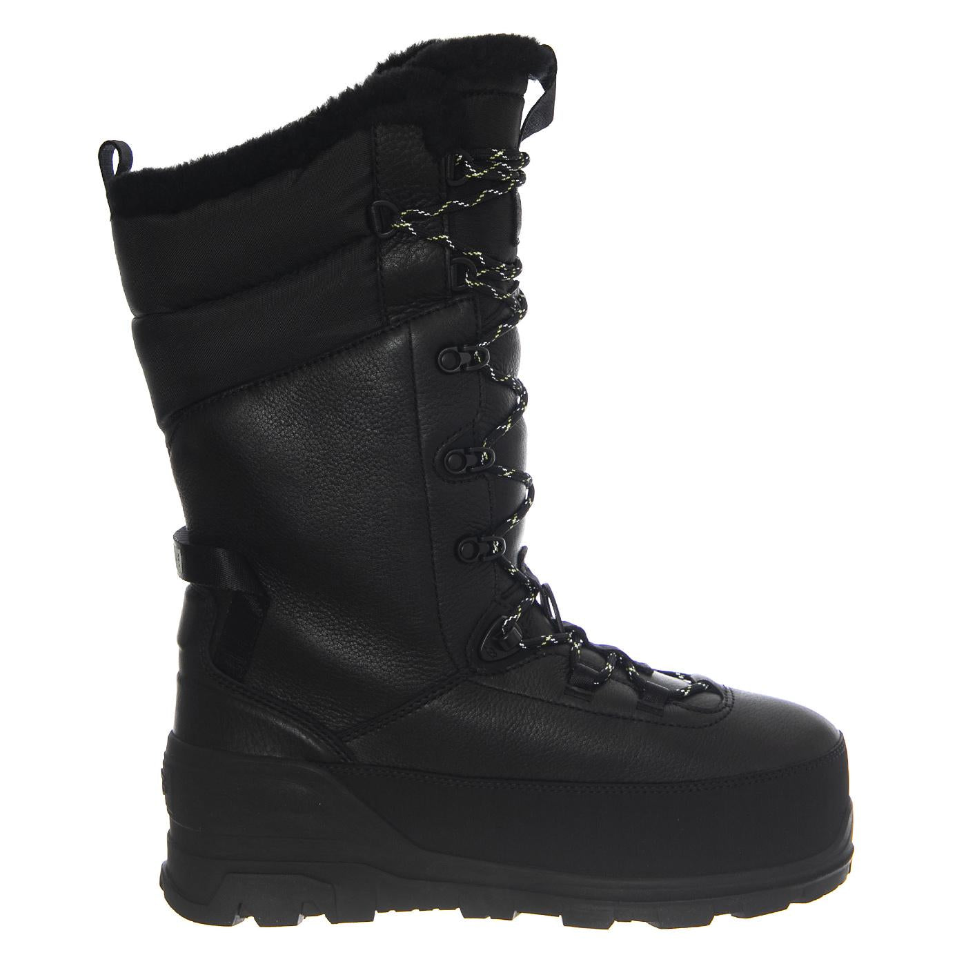 Shasta Boot Tall Black Unisex - Stivali Uomo / Donna Neri UGMSHBTBK1151850M  UGG 