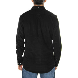 Fontella Slim Fit Shirt Black - Camicia Uomo Nera F4WF9017-010  FARAH 