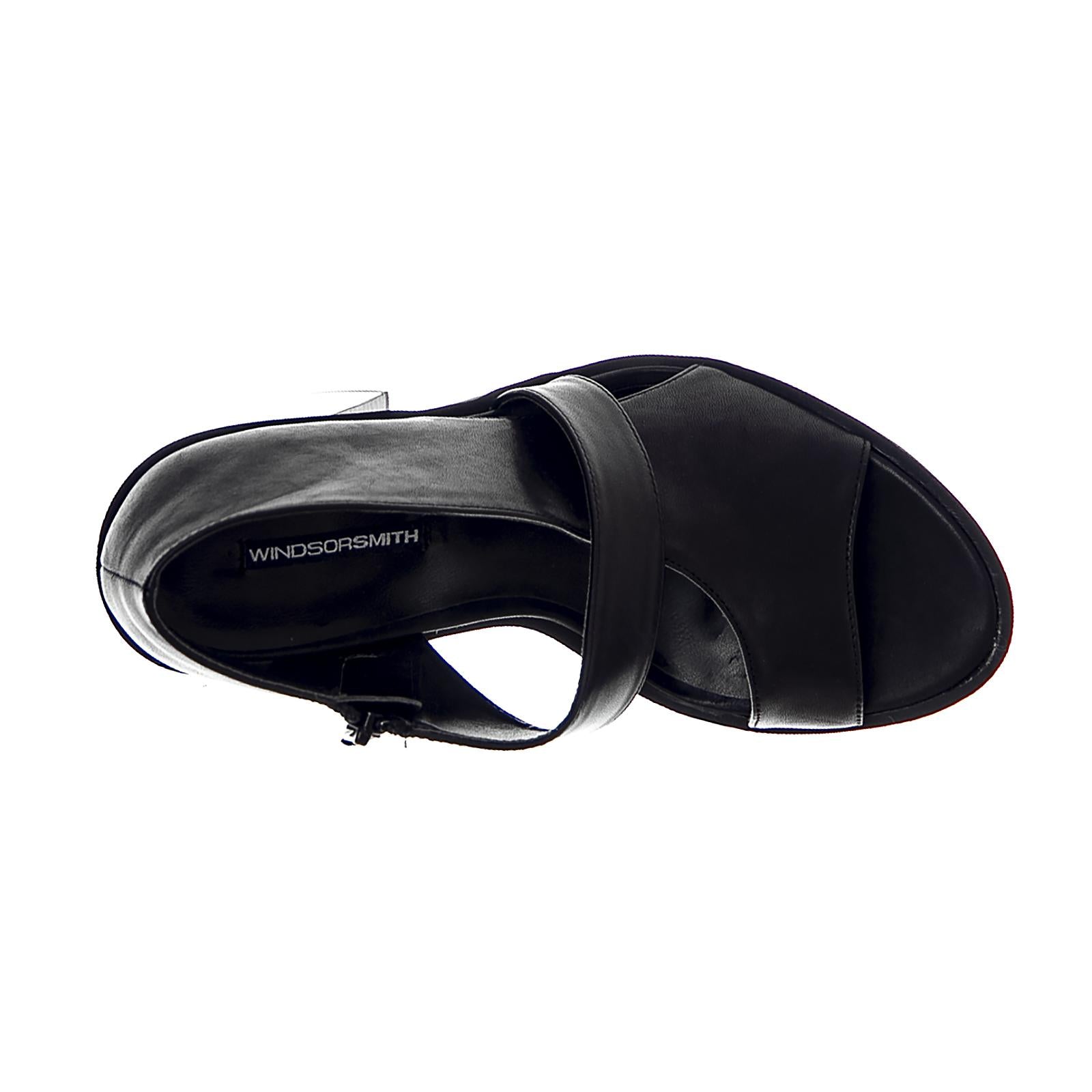 Trinity Sandals - Black - Sandali Alti Donna Neri WSSTRINITY-BLK  WINDSOR SMITH 