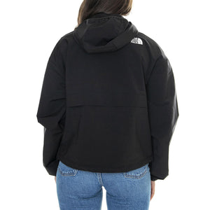 W' TNF Easy Wind Fz Jacket TNF Black - Giacca con Cappuccio Donna Nera NF0A8710JK31  THE NORTH FACE 