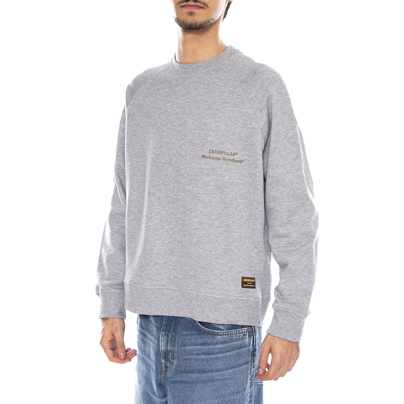 Varsity Raglan Crew Grey - Felpa Girocollo Uomo Grigia 6050205 10122 CAT 