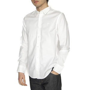 Patch Shirt Bright White - Camicia Uomo Bianca 112363908  LEE 