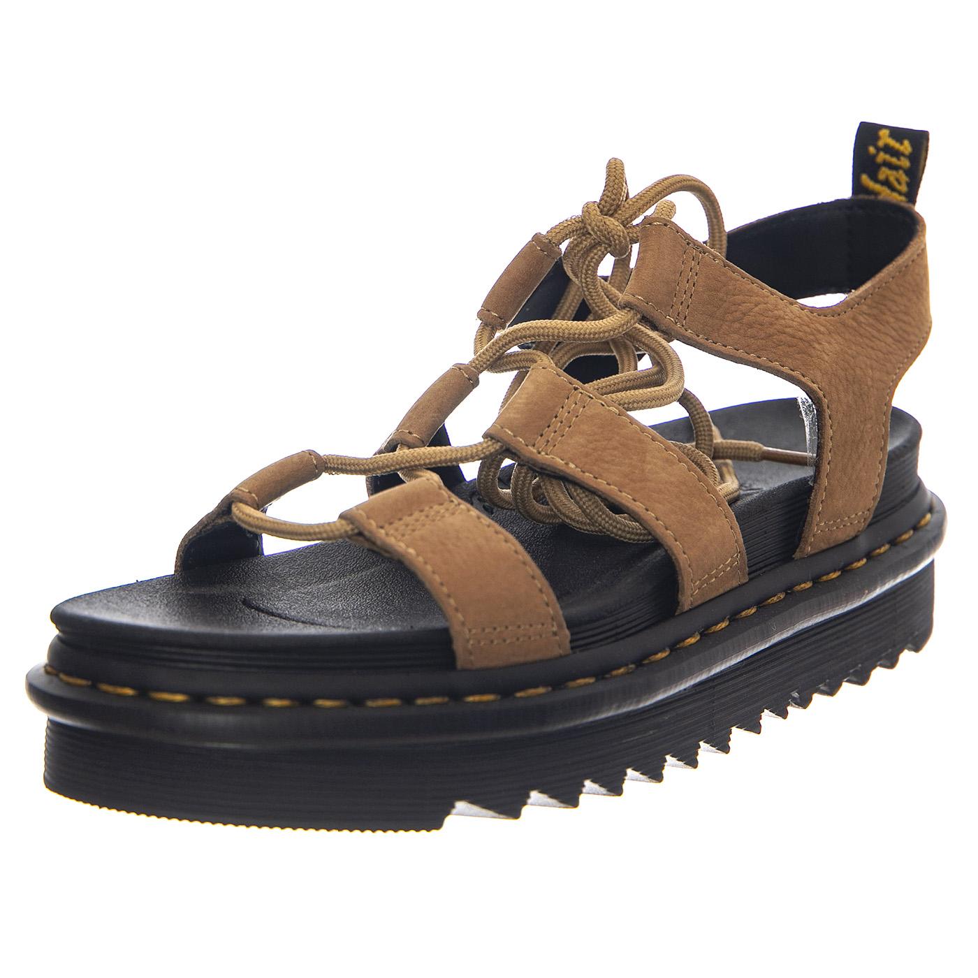 Nartilla Savannah Tan Nubuck - Sandali Uomo Marroni 31738439  DR.MARTENS 