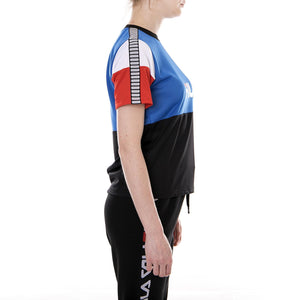 Ariel Tee black-strongblue 682145-L05  FILA 